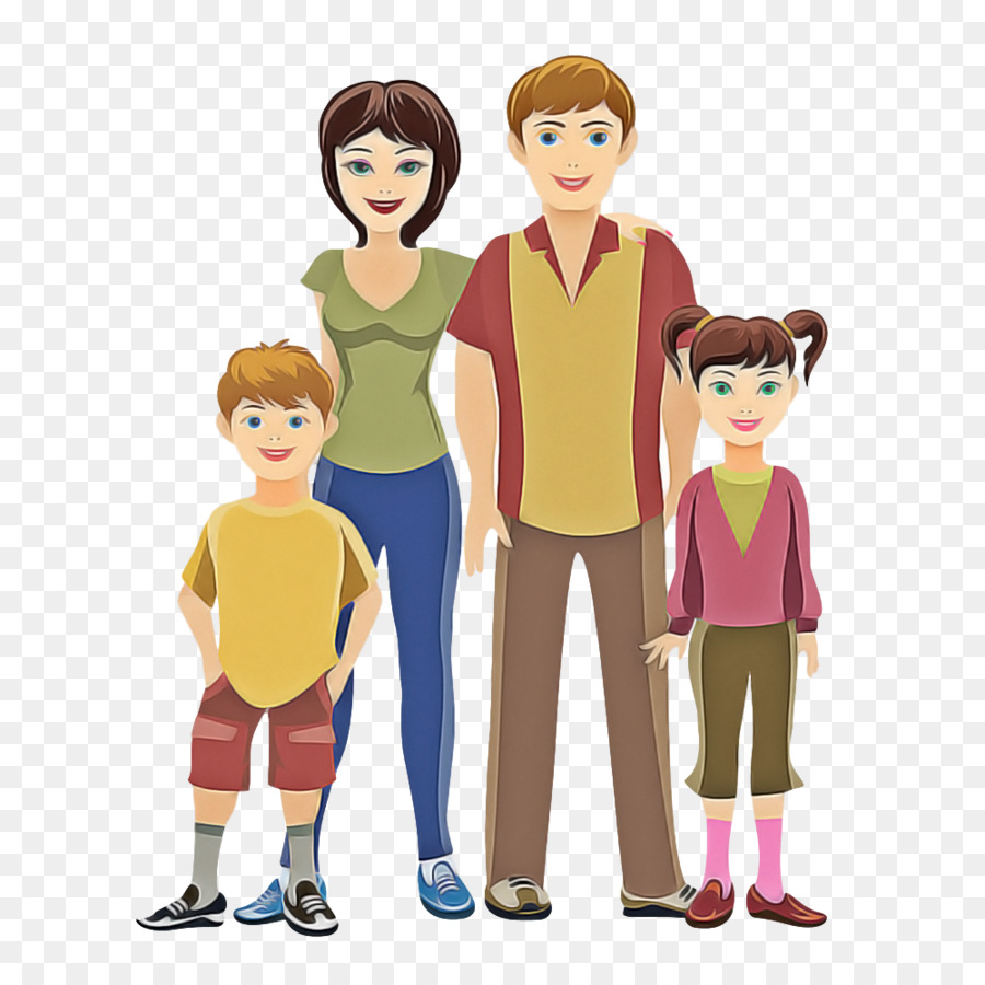 Gambar Keluarga Bahagia Animasi