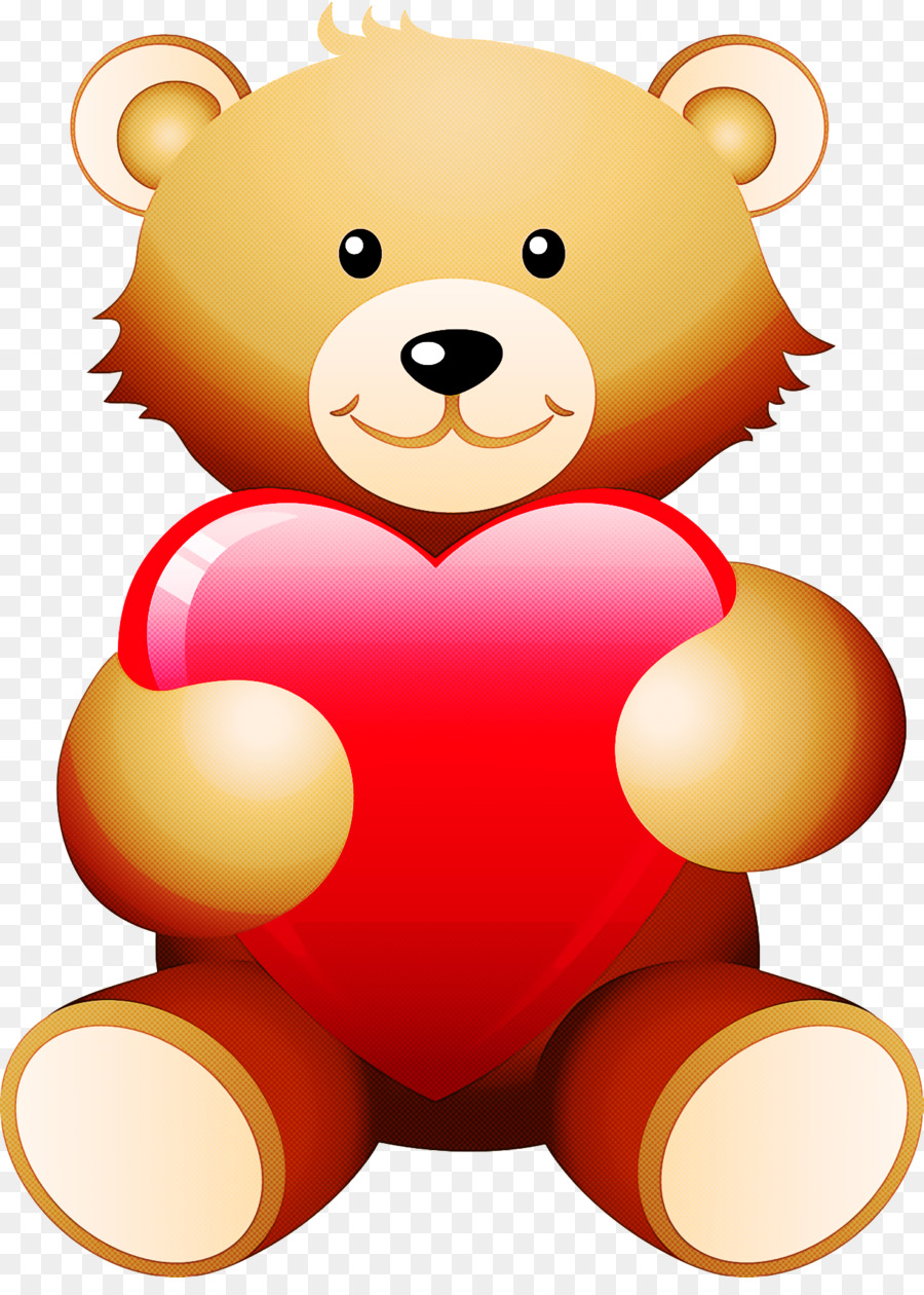 Boneka Beruang，Merah PNG