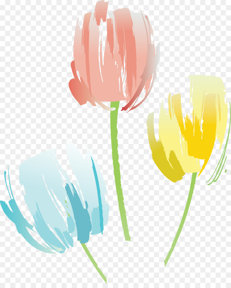 Bunga，Tulip PNG