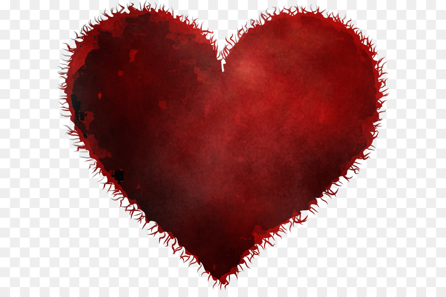 Jantung，Merah PNG