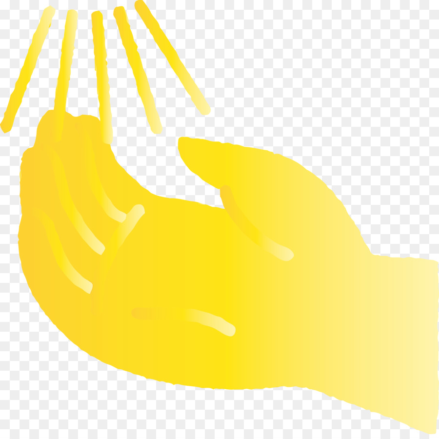 Kuning，Tangan PNG