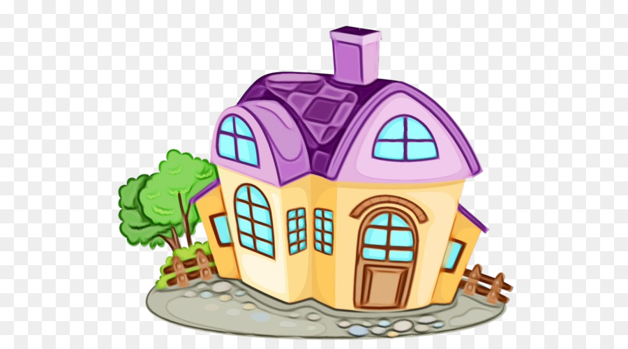 Rumah Doodle Yang Lucu，Rumah PNG