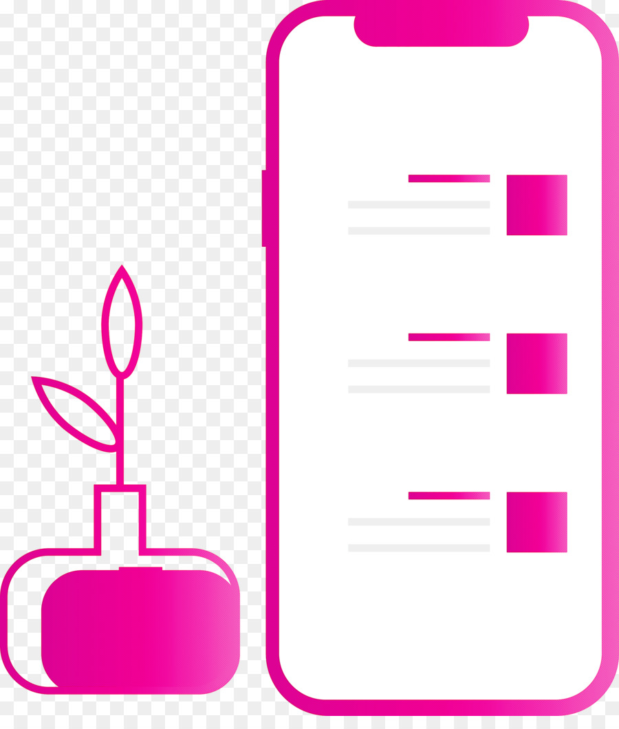 Kasus Ponsel，Pink PNG