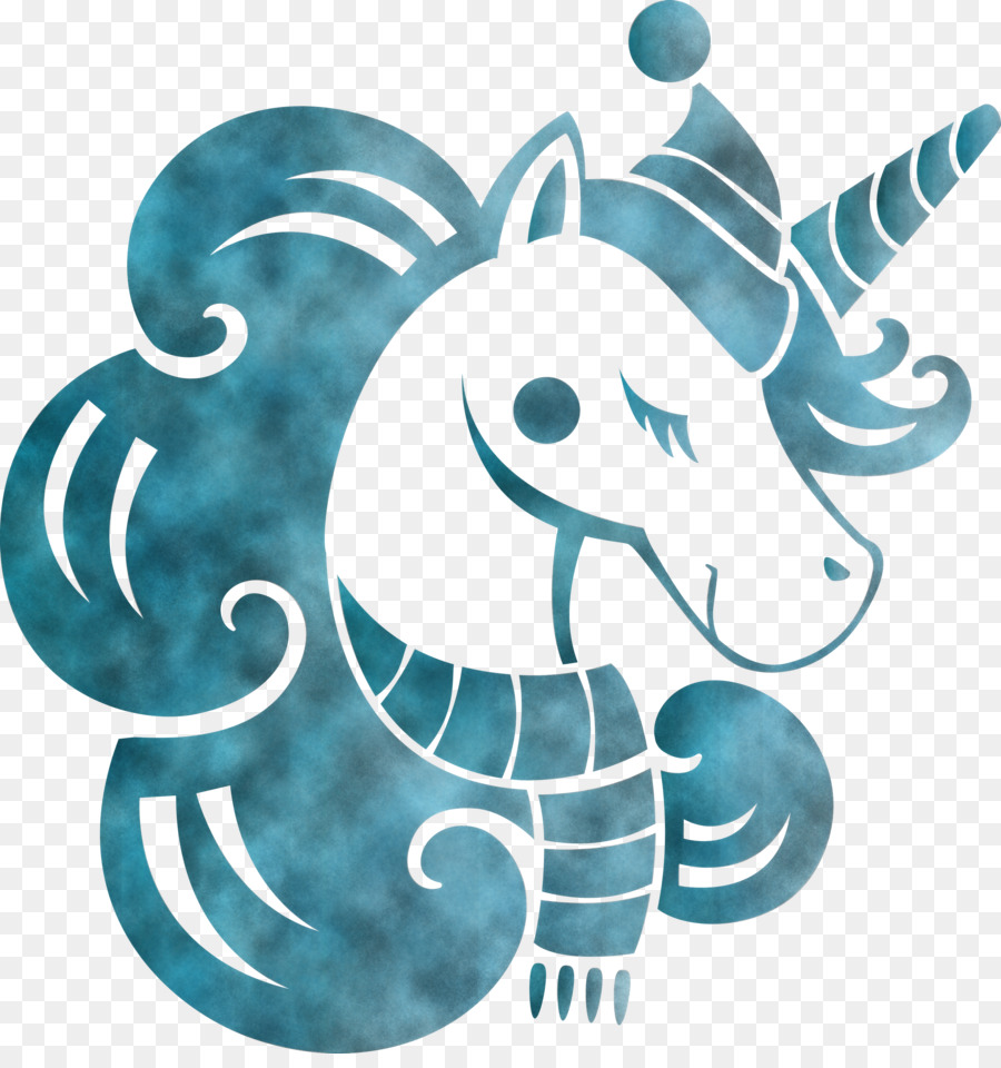 Unicorn Hijau，Fantasi PNG