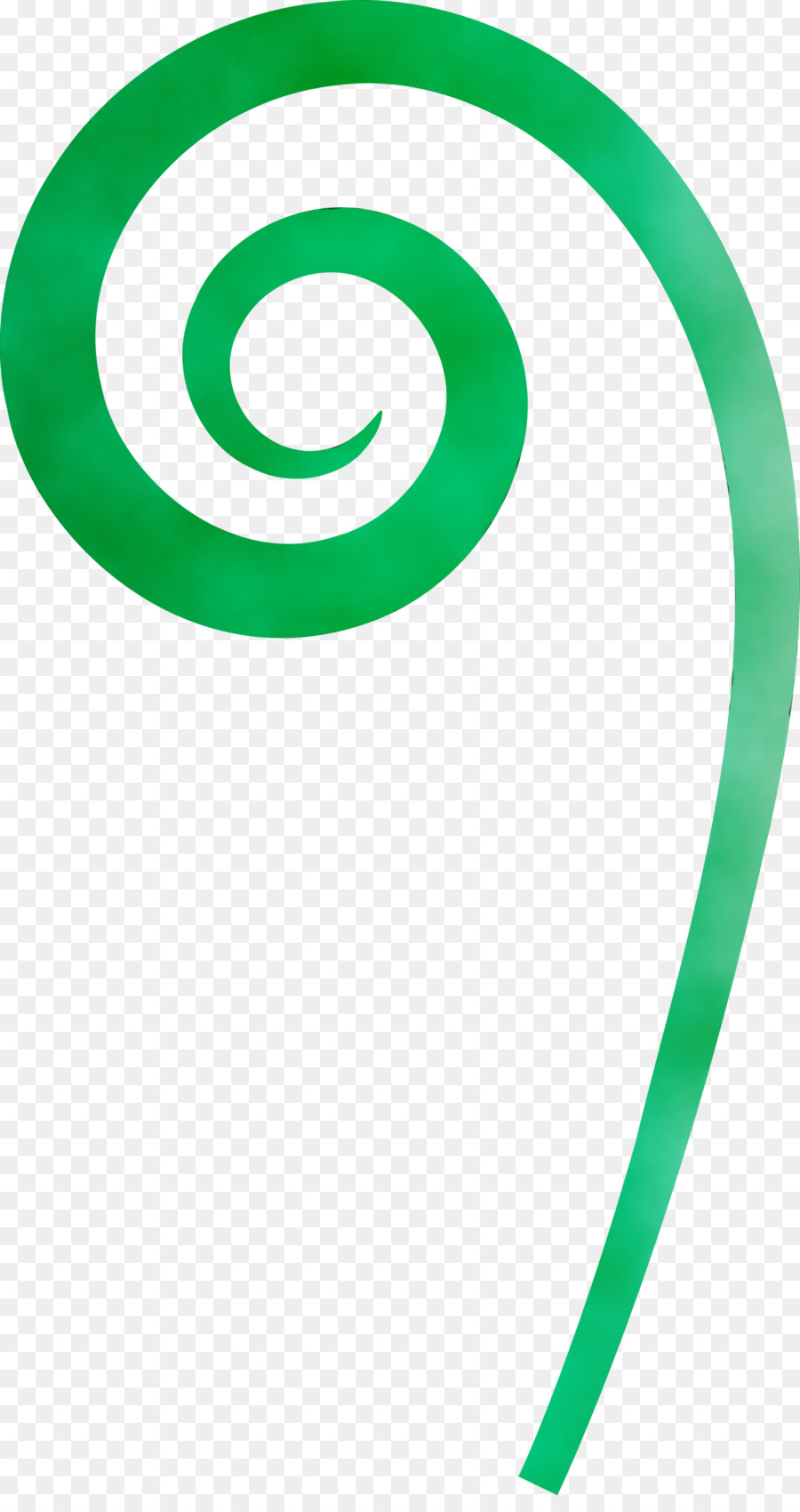 Spiral Hijau，Melengkung PNG