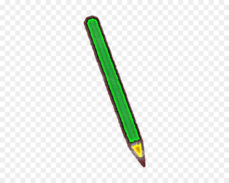 Pensil，Hijau PNG