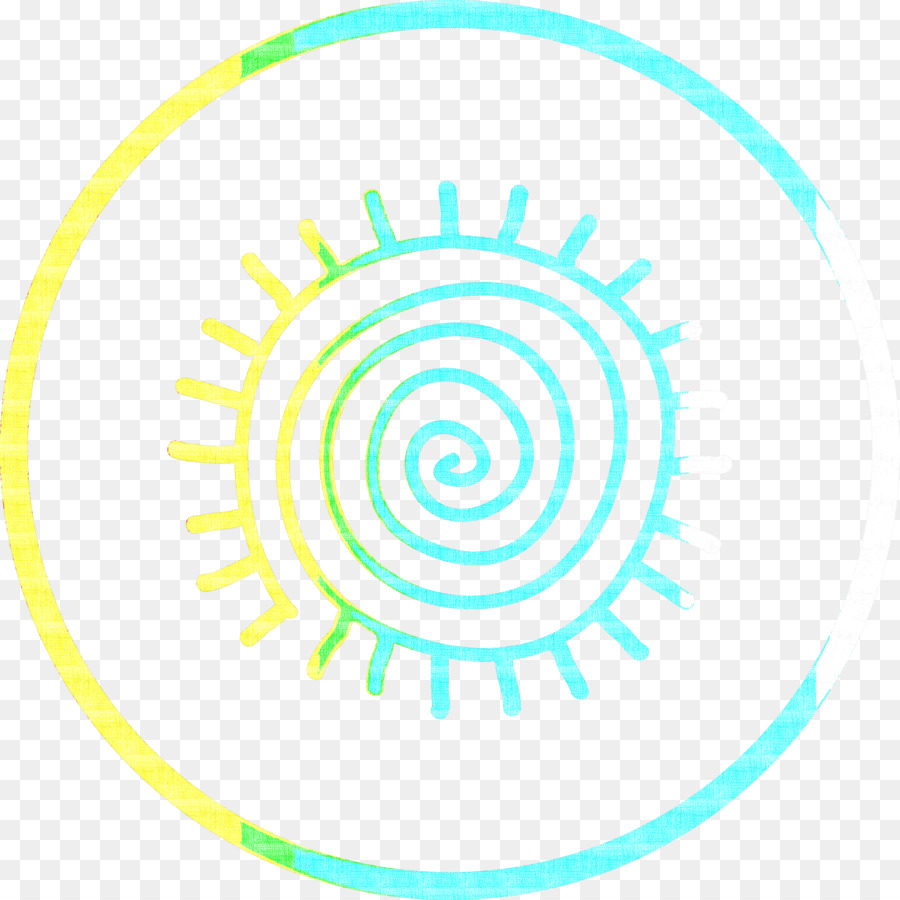 Abstrak Matahari，Spiral PNG