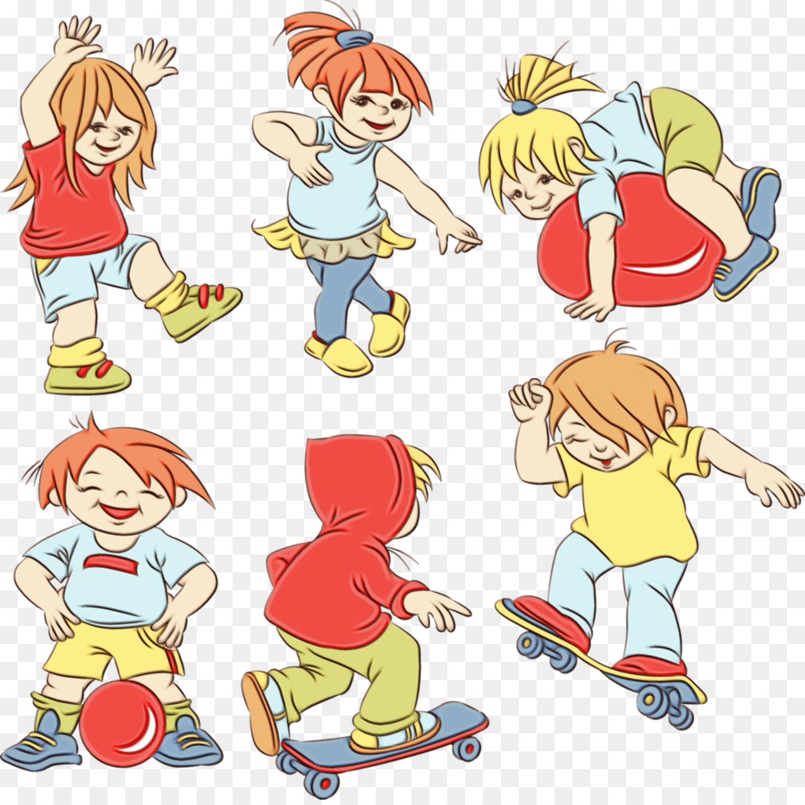 Anak Anak Di Skateboard，Anak Anak PNG