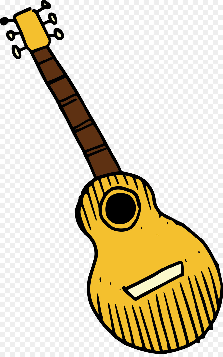 Gitar Aksesori，Kuning PNG