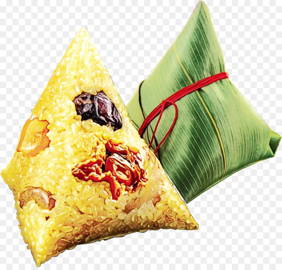 Pangsit Nasi Segitiga，Daun Pisang PNG