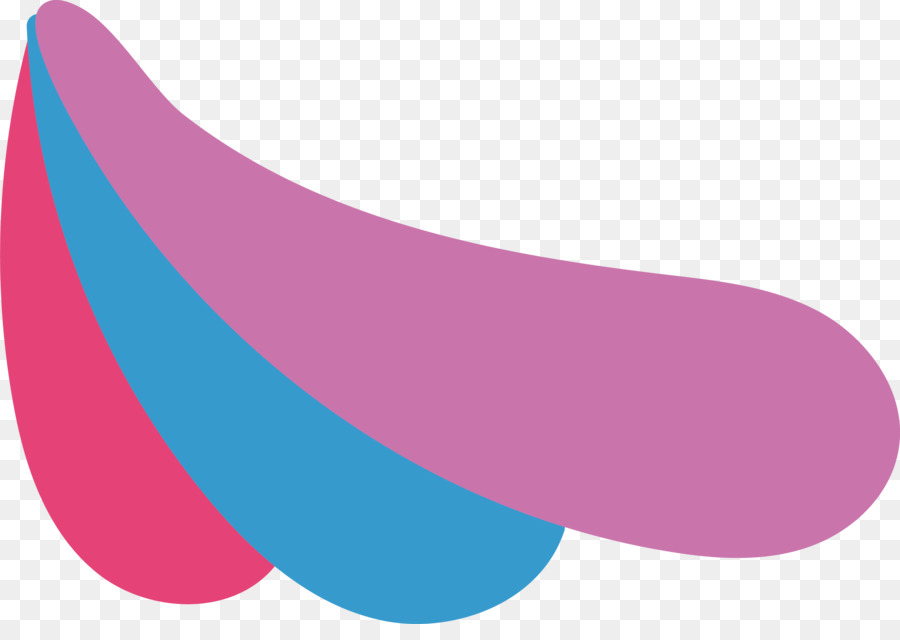 Pink M，Garis PNG