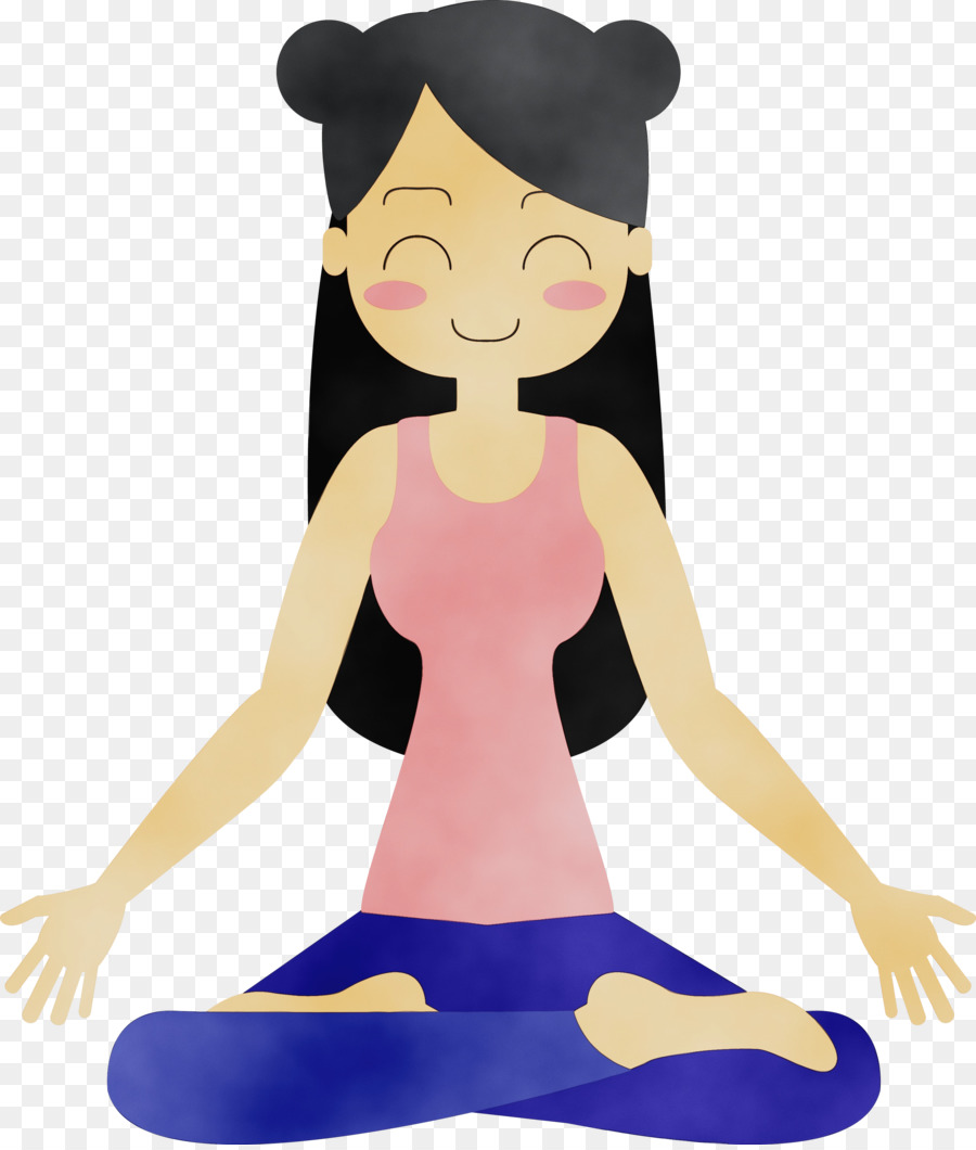 Meditasi Yoga Lotus Posisi gambar png