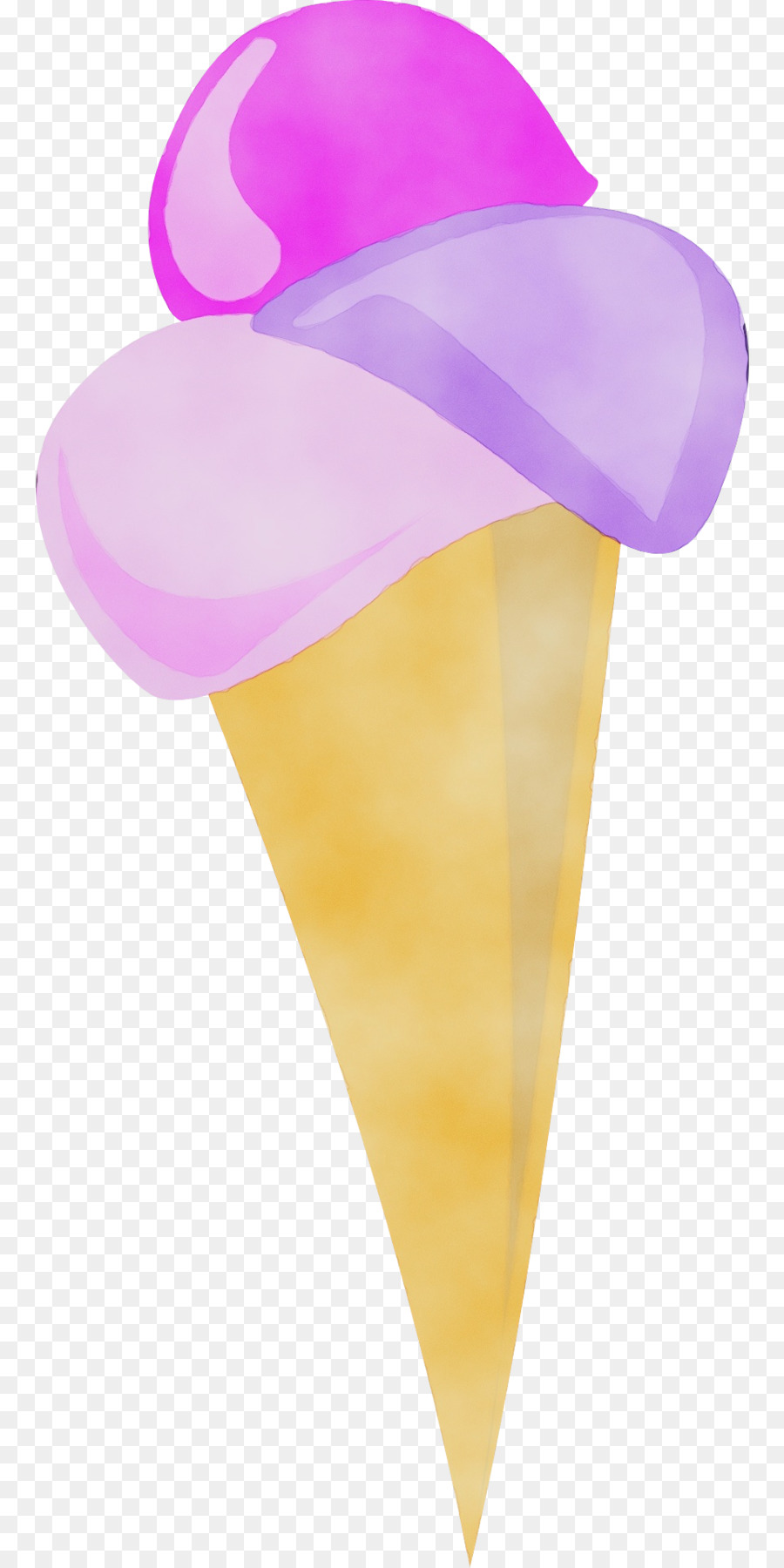 Ice Cream Cone，Merah Muda M PNG