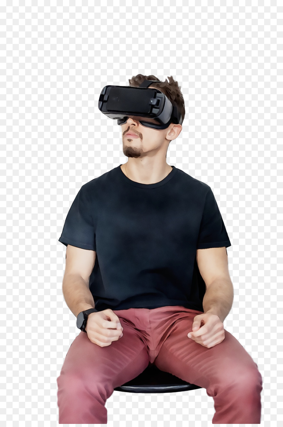 Headset Vr，Realitas Maya PNG