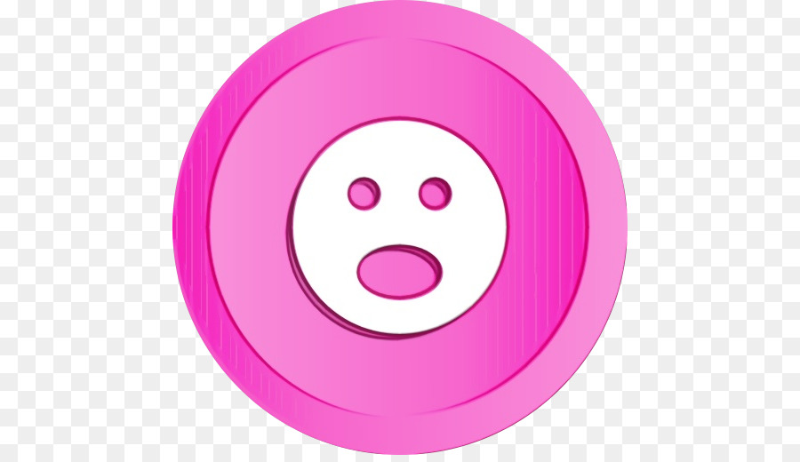 Smiley，Pink M PNG