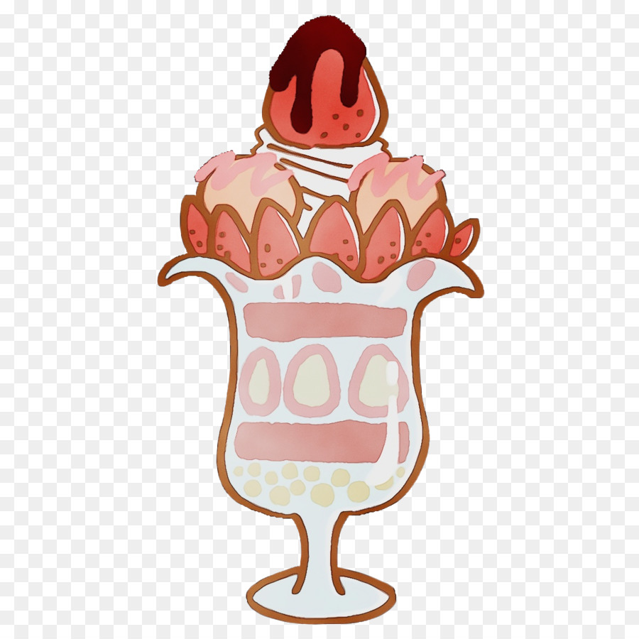 Sundae，Ice Cream Cone PNG