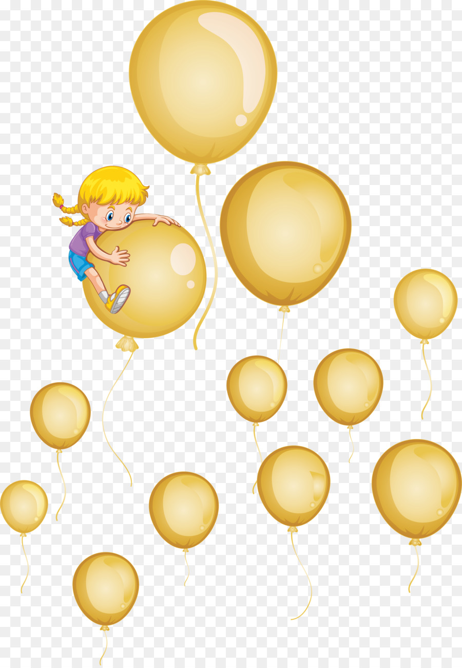 Balon，Kuning PNG