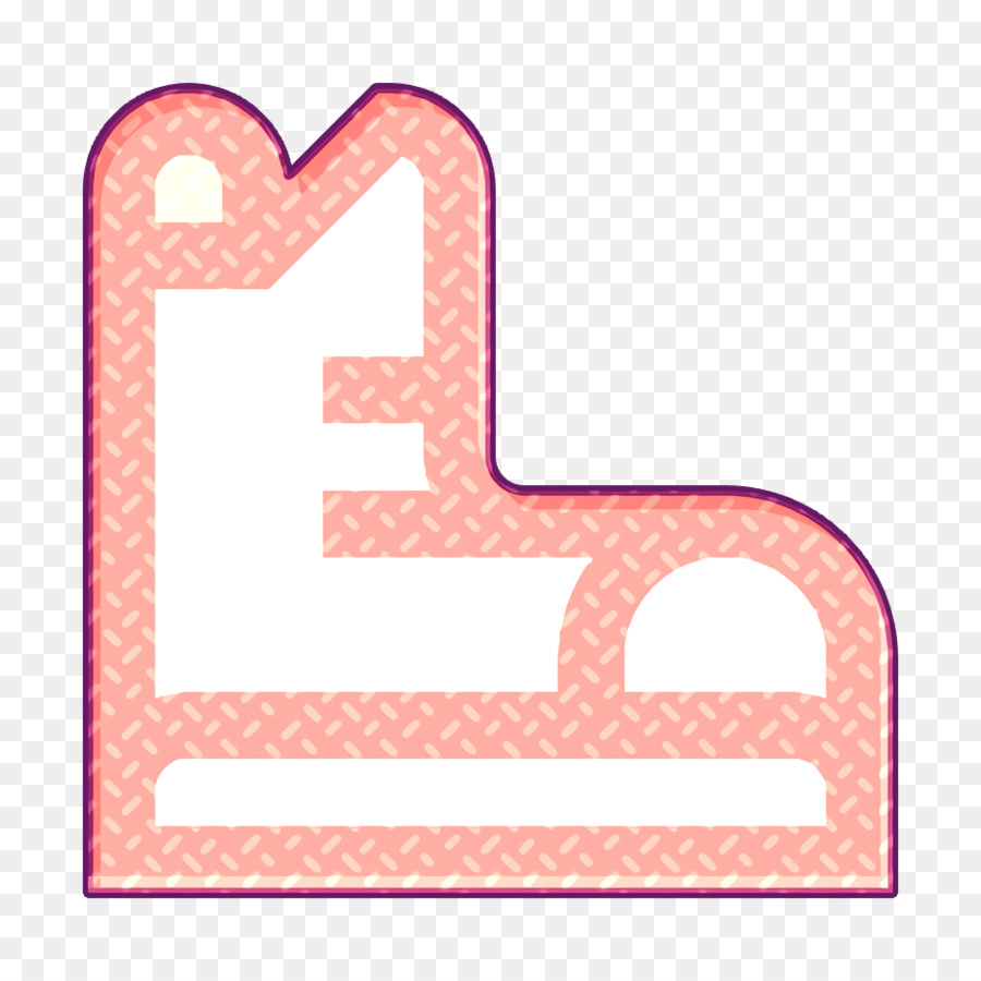 Pink M，Garis PNG