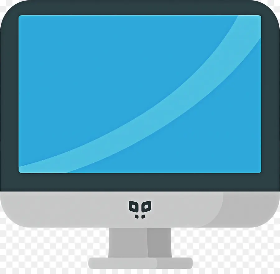 Monitor Komputer，Keyboard Komputer PNG