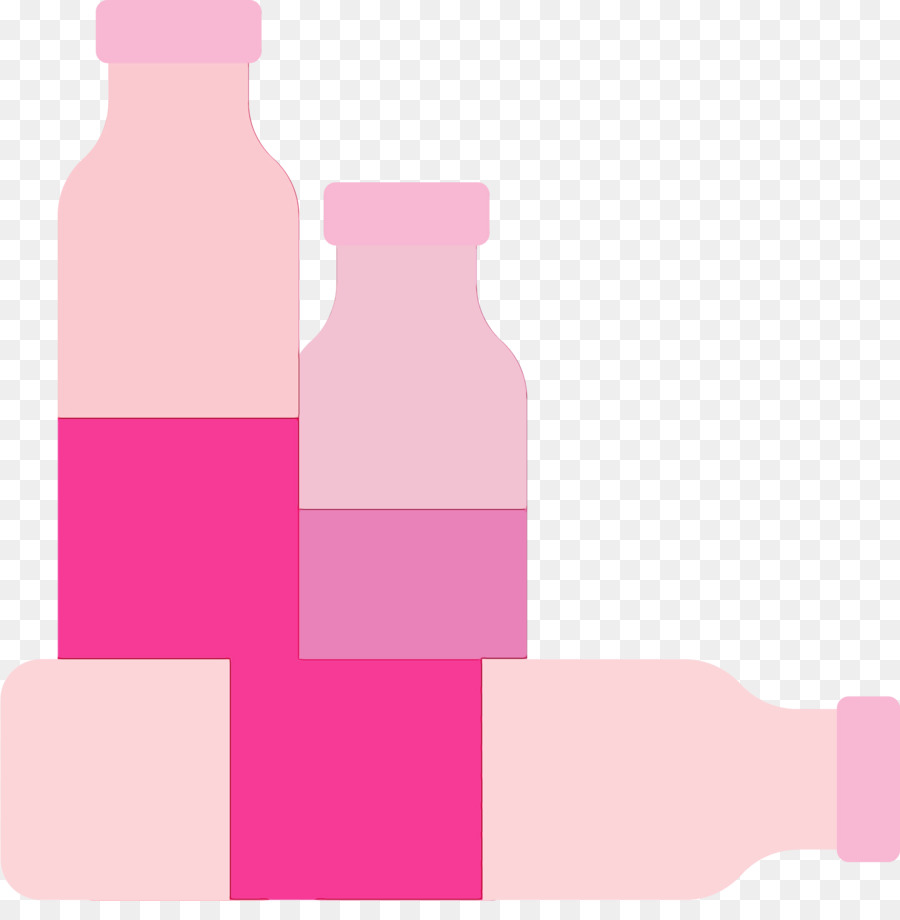 Botol Kaca，Pink M PNG