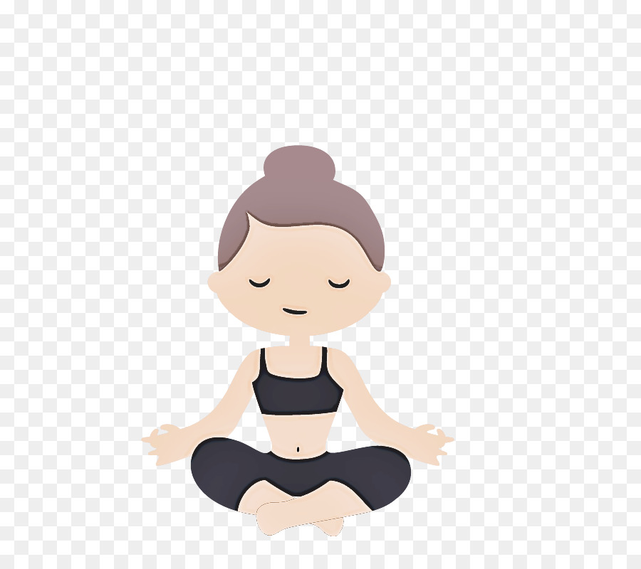 Gadis Meditasi，Yoga PNG