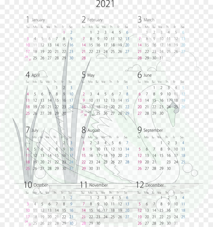 Kalender 2021，Tahun PNG