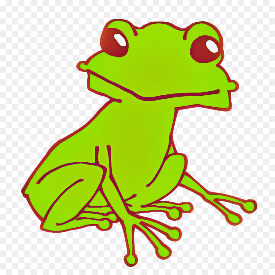 Katak Kartun Hijau，Hewan PNG