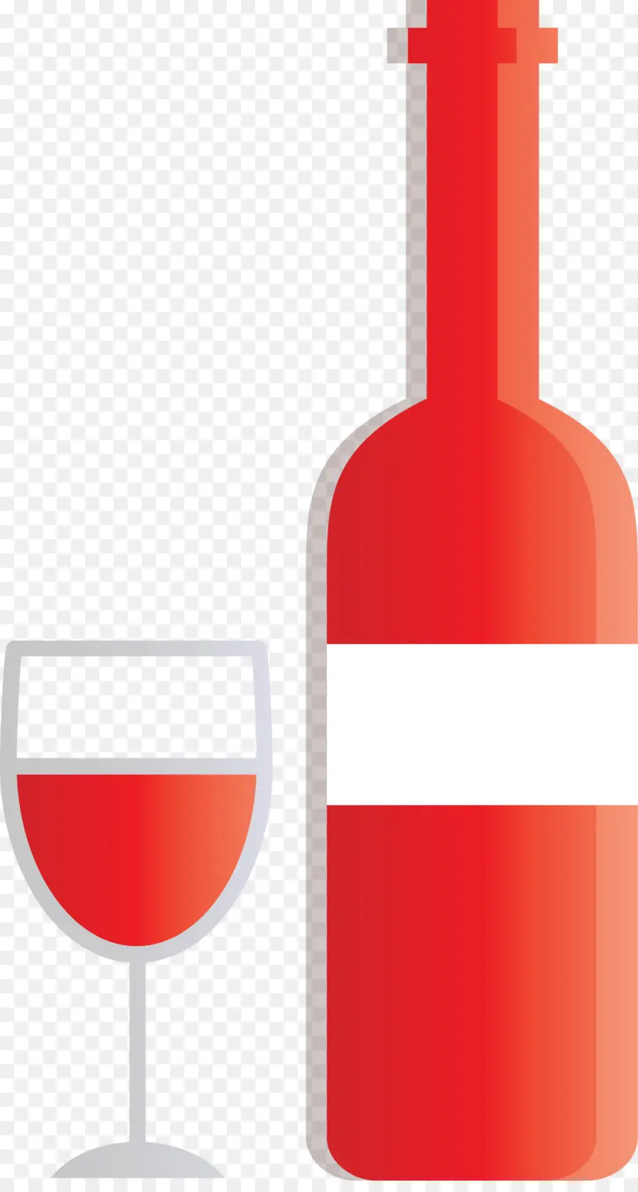 Botol Anggur，Anggur Merah PNG