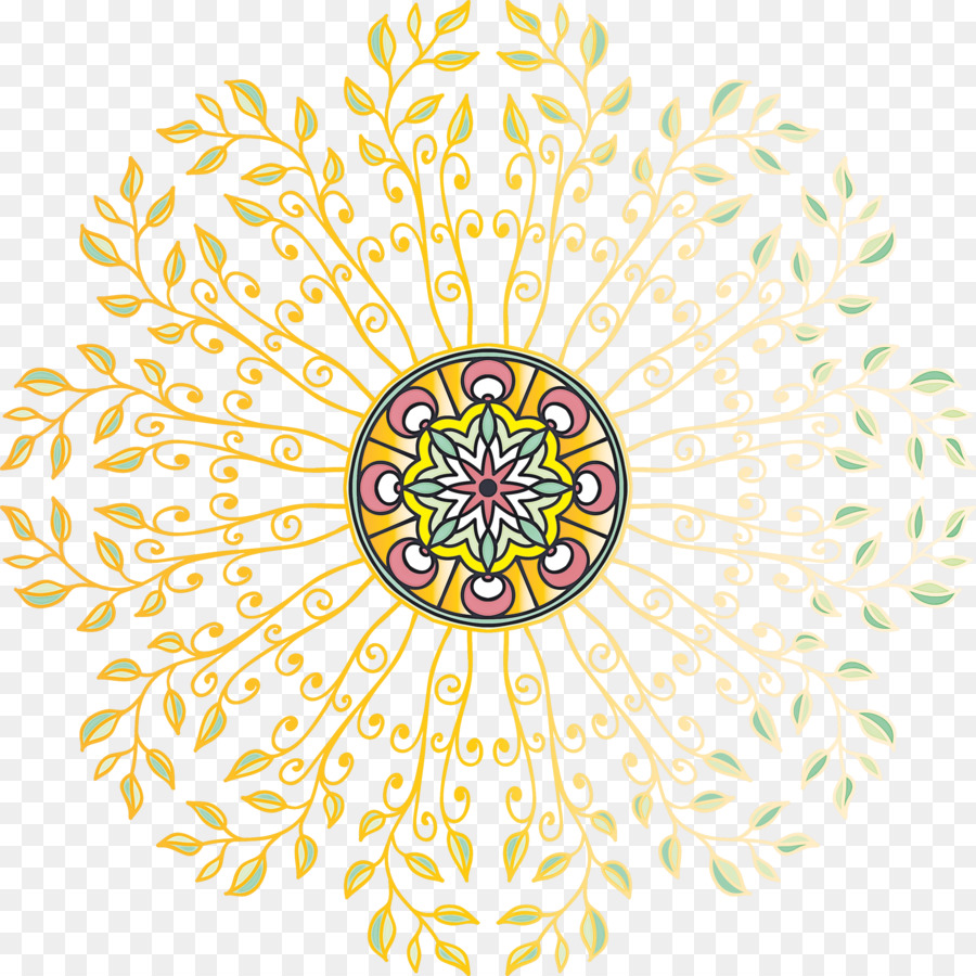 Mandala Hijau，Hijau PNG