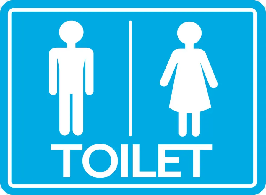 Tanda Toilet，Pria PNG