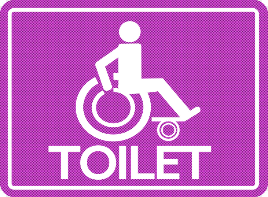 Toilet Umum，Simbol Gender PNG