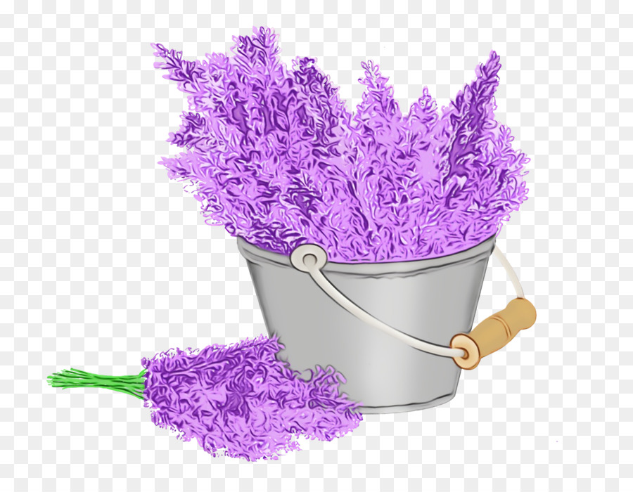 Lavender，Pot Bunga PNG