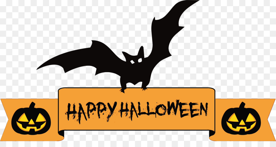 Selamat Halloween，Kelelawar PNG