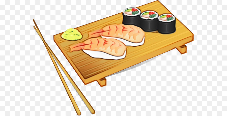 Piring Sushi，Sushi PNG