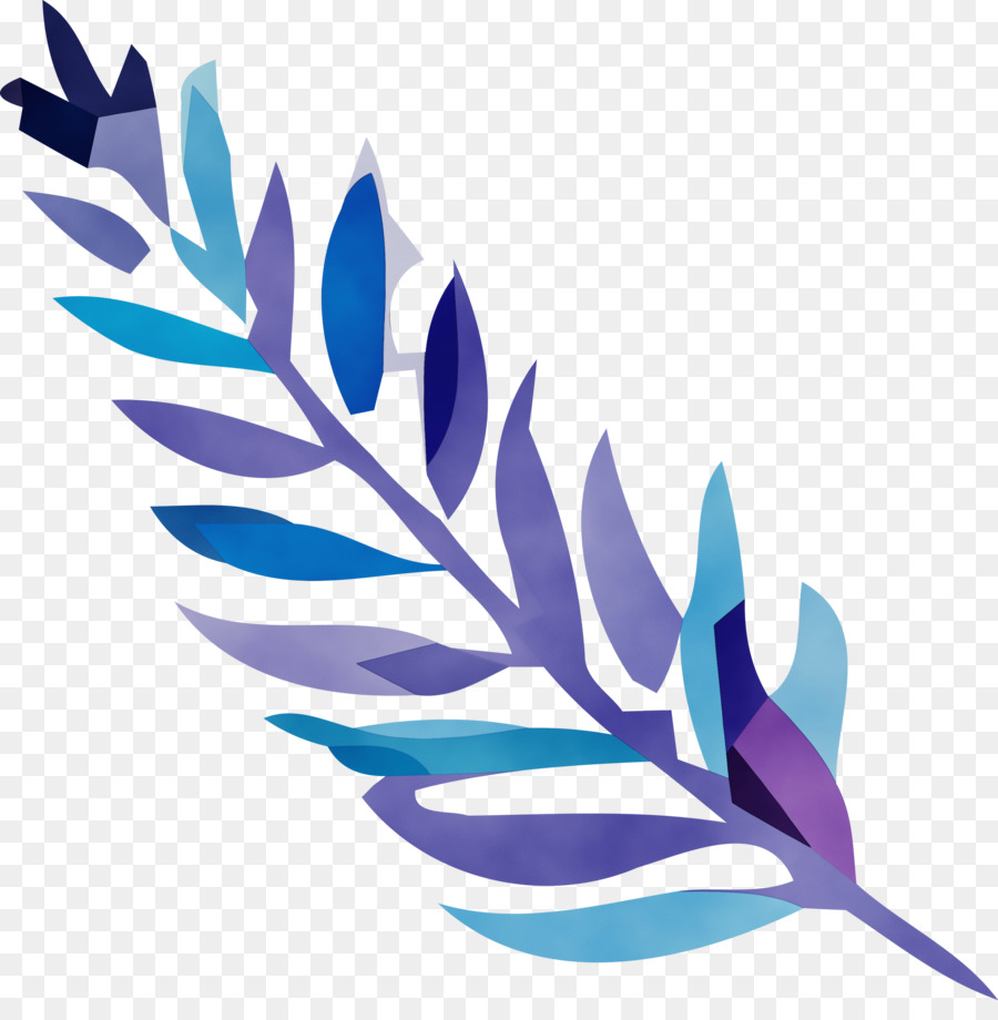 Daun，Cobalt Blue PNG