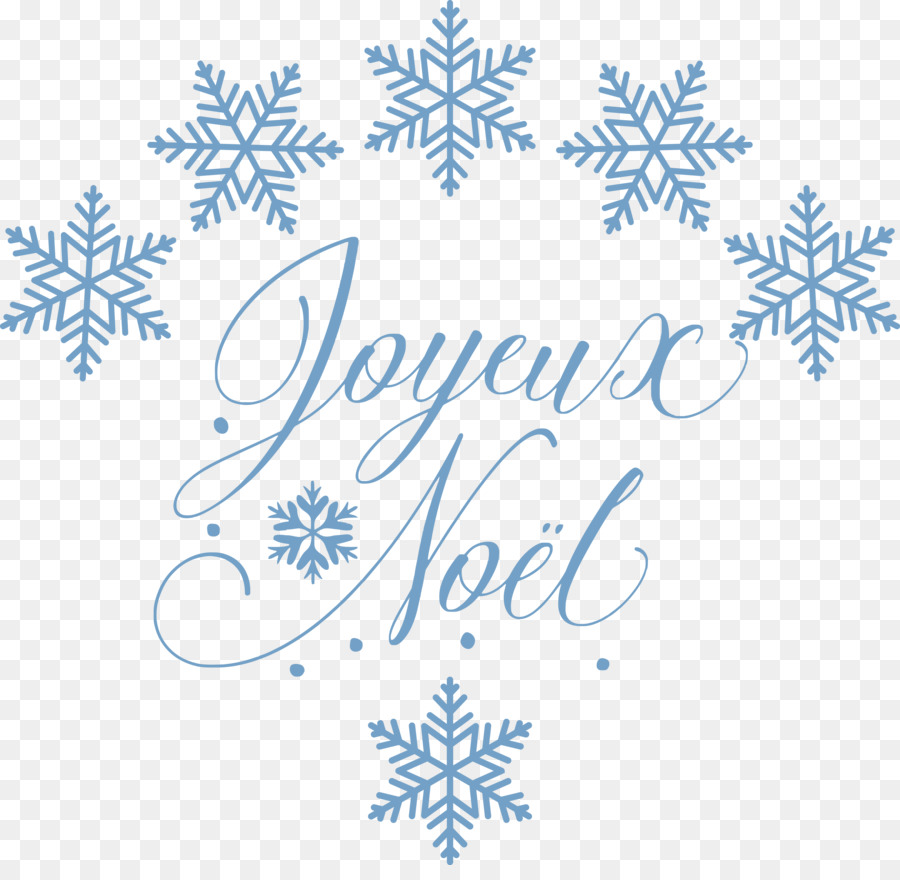 Joyeux Noël，Kepingan Salju PNG