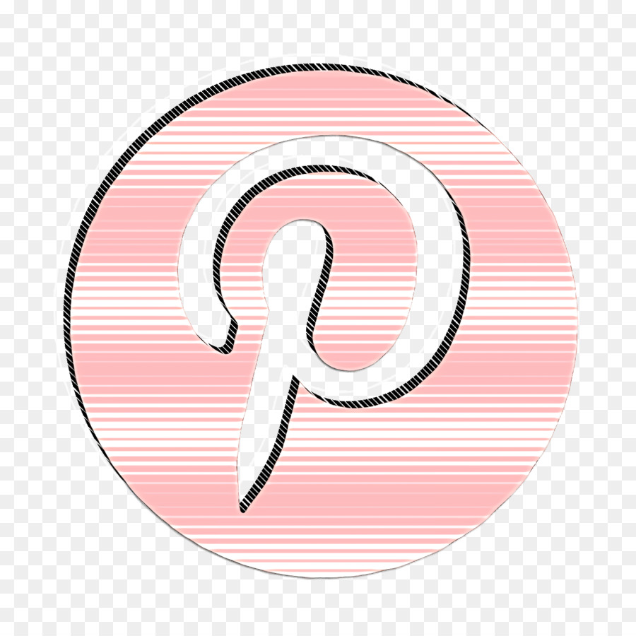 Logo Pinterest，Media Sosial PNG