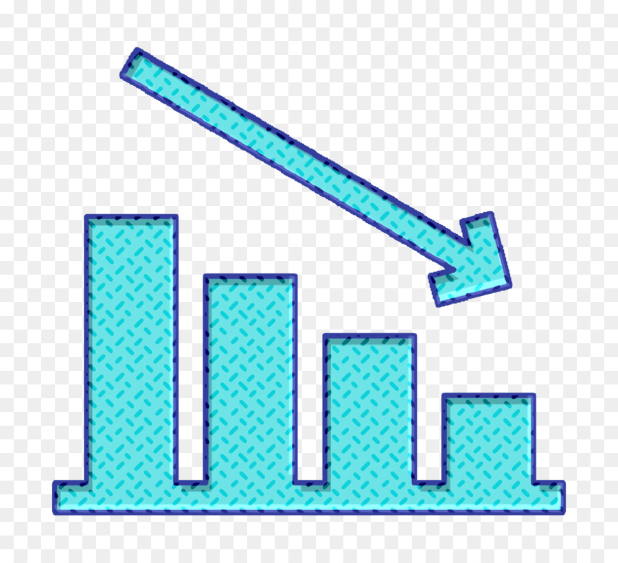 Grafik Batang Menurun，Bagan PNG