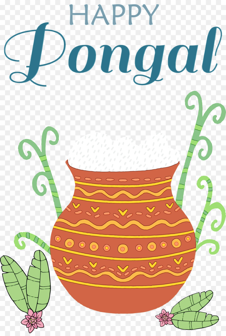 Pongal，Teks PNG