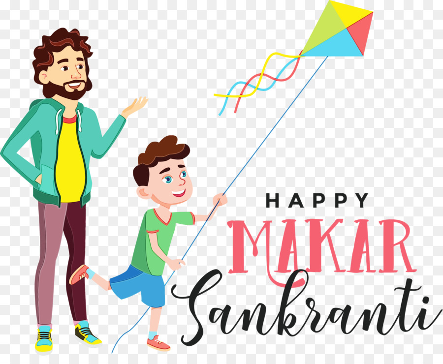 Makar Sankranti，Layang Layang PNG