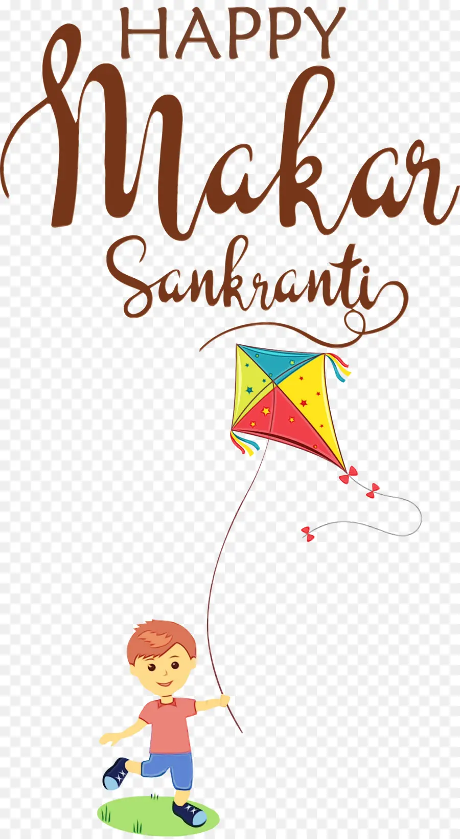 Makar Sankranti，Layang Layang PNG