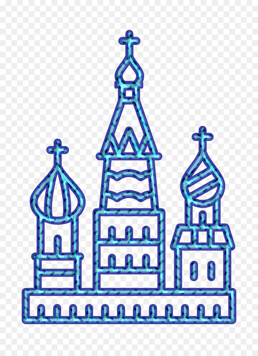 St Basils Cathedral，Kota Moskow Di Malam Hari PNG