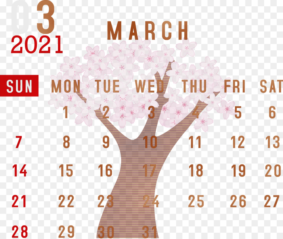 Kalender Maret 2021，Tanggal PNG