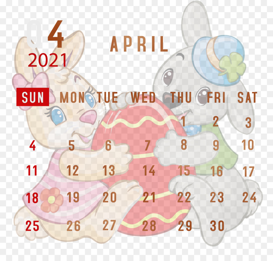 Kalender April，2021 PNG