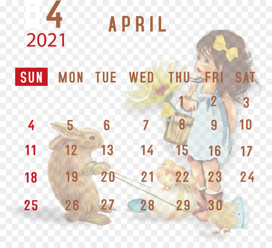 Kalender April 2021，Tanggal PNG