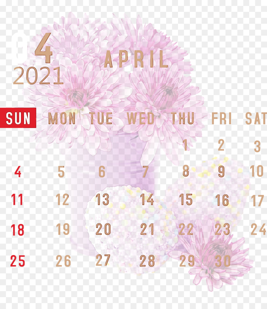 Kalender April，Bulan PNG