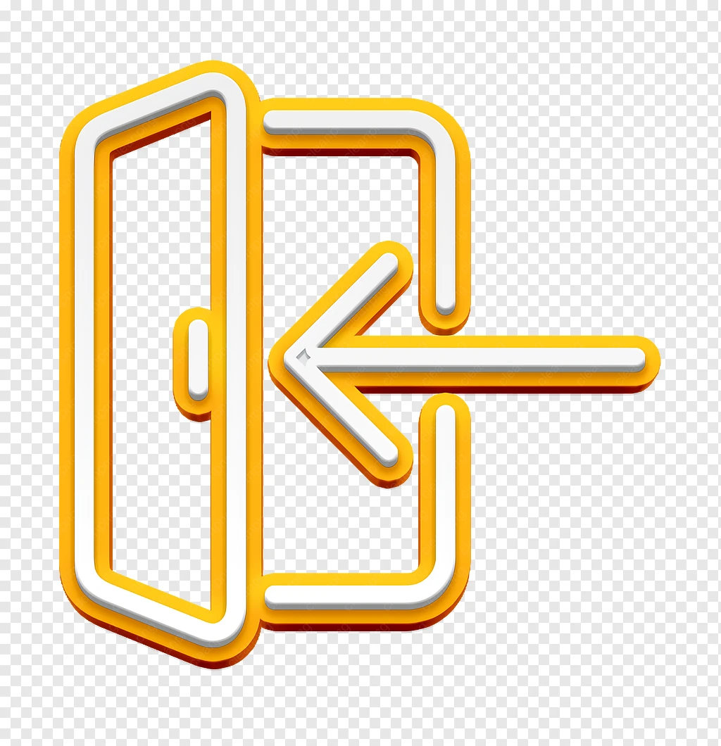 Logo, Kuning, Garis gambar png