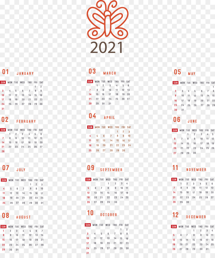 Kalender 2021，Tahun PNG