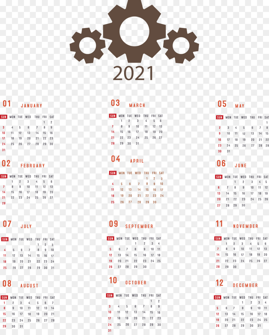 Sistem Kalender，Kalender Tahun PNG