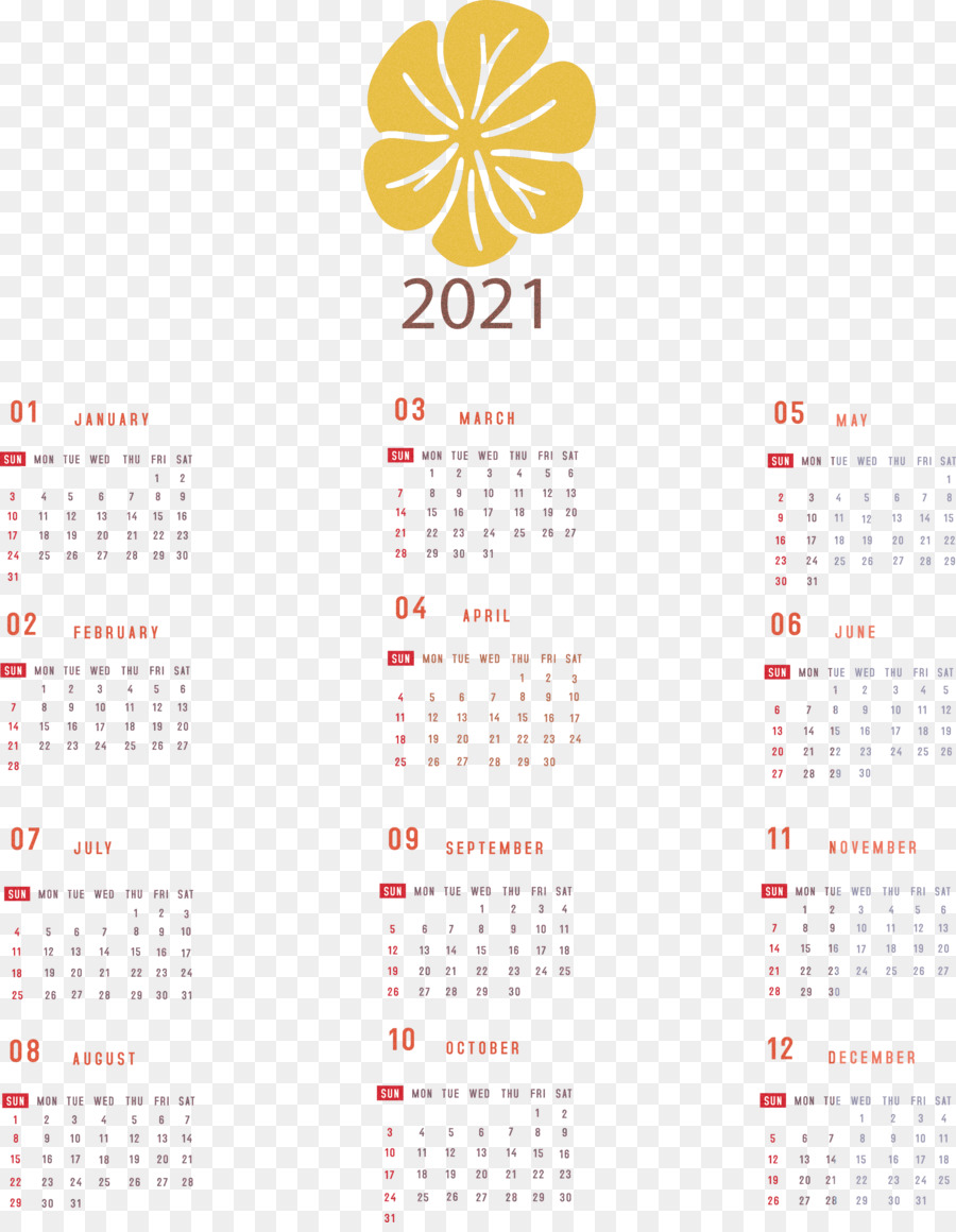 Sistem Kalender，Kalender Tahun PNG